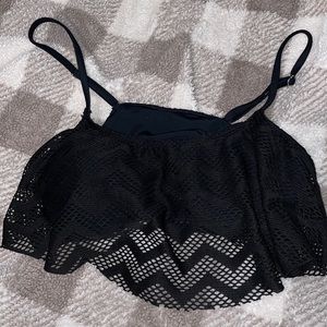 Black bikini top